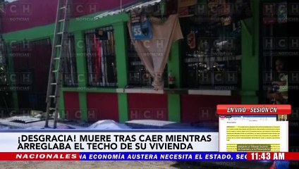 ¡Joven perece tras caer de escalera con la que trabajaba en La Ceiba!