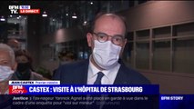 Jean Castex sur les hôpitaux en Alsace: 