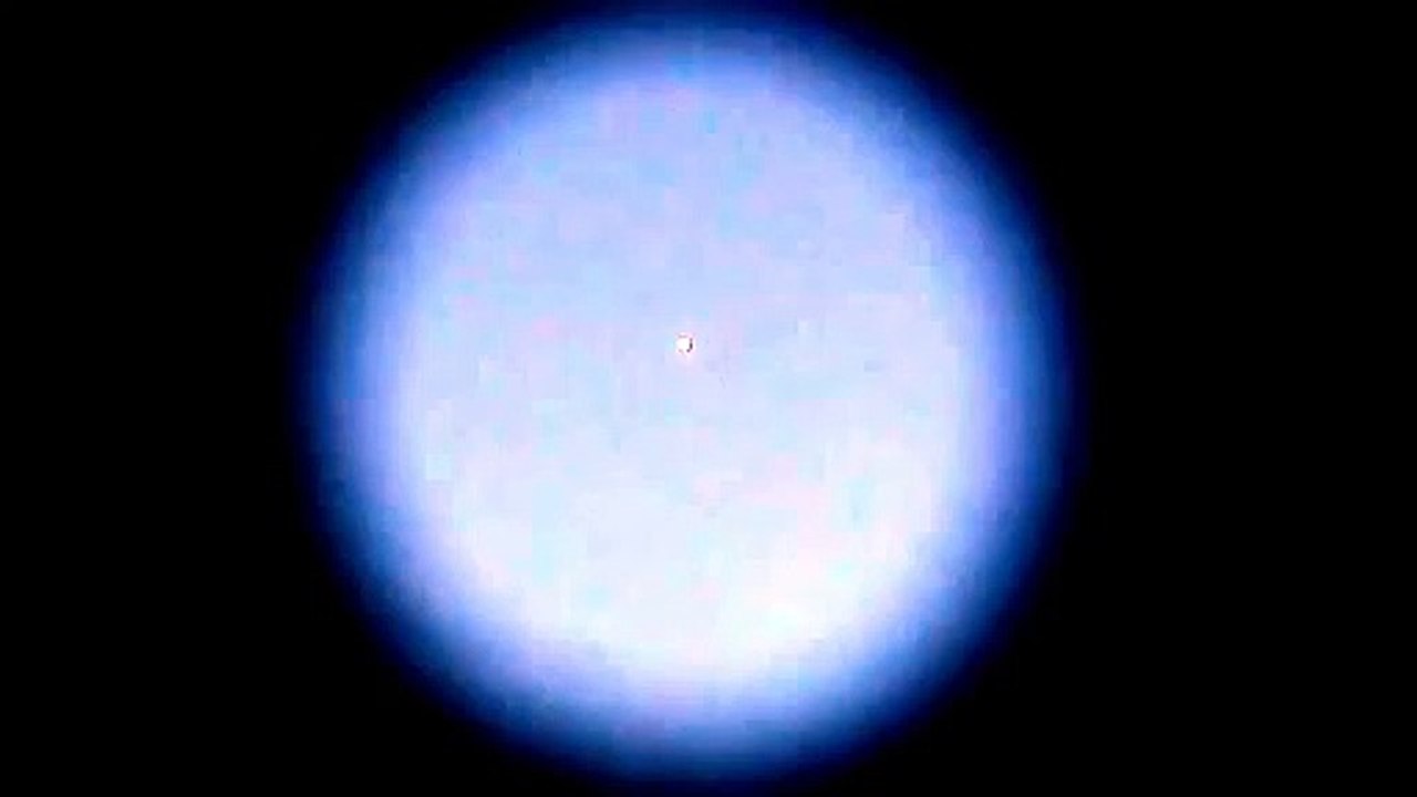 UFO in Norway Caught over Binocular