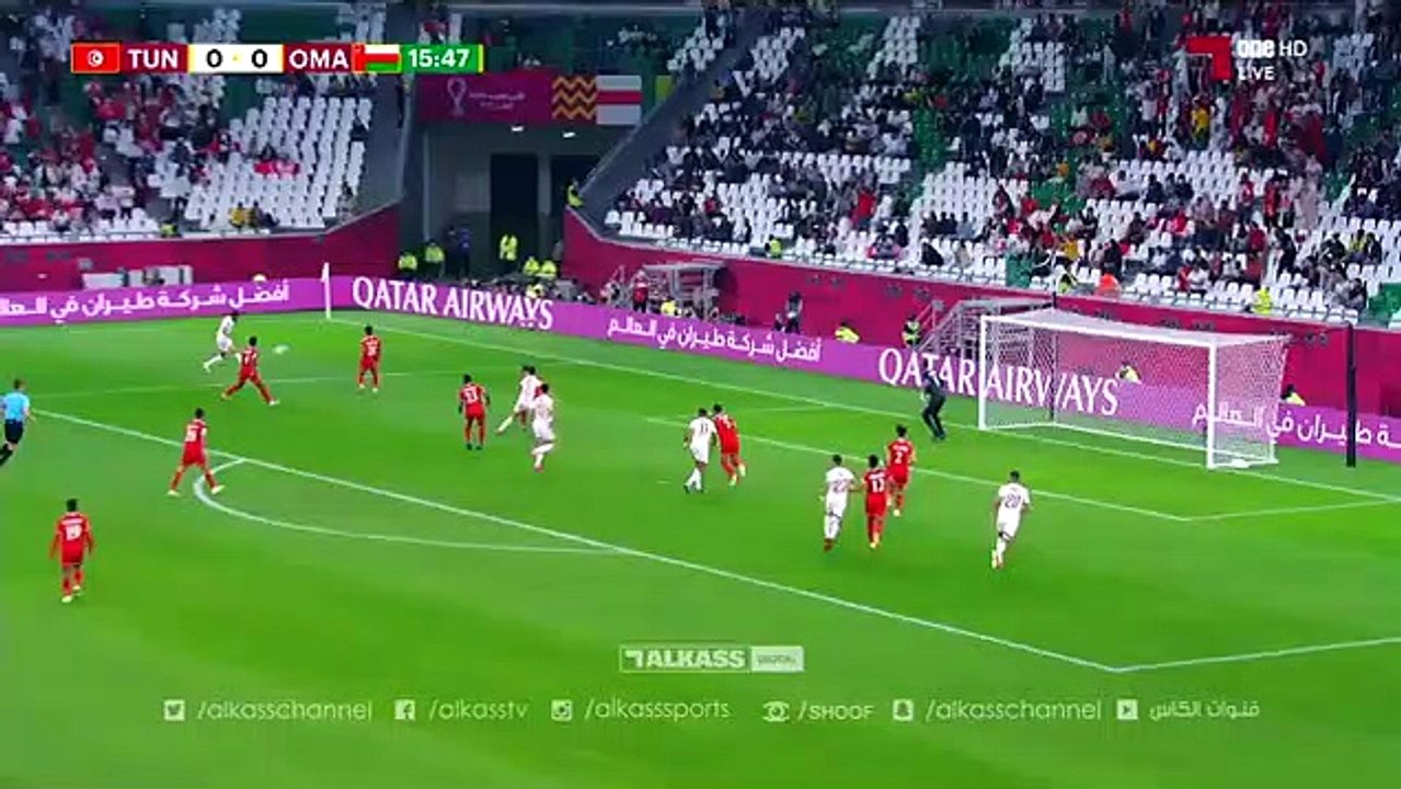 هدف .. منتخب #تونس يتقدم 1-0 على #عمان عن طريق سيف الدين الجزيري #تونس_عمان #مونديال_العرب #قطر2021