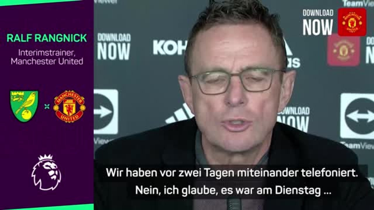 Rangnick über Pogba: 'Soll heute zurückkommen'
