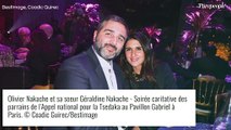 Géraldine Nakache avec son frère Olivier : un duo super complice en soirée