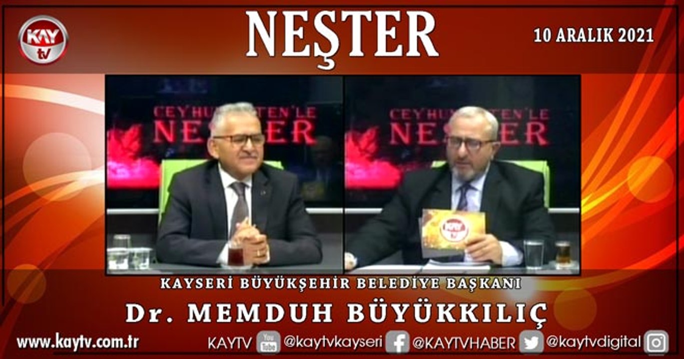 NEŞTER - Dr. MEMDUH BÜYÜKKILIÇ (10 ARALIK 2021)