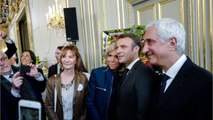 GALA VIDEO - Brigitte et Emmanuel Macron complices et soudés fêtent le 1er mai à l'Élysée