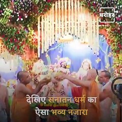 Watch The Wonderful Abhishek Of Lord Krishna