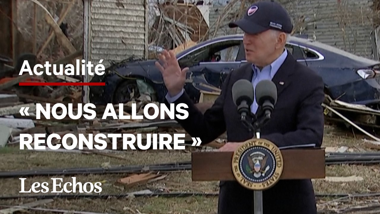 « Vous allez vous relever ! » : Joe Biden dans le Kentucky dévasté par les tornades