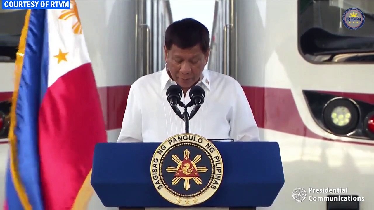 Unveiling of Metro Rail Transit Line 7 Trains Commonwealth Avenue, Diliman, Quezon City December 16, 2021