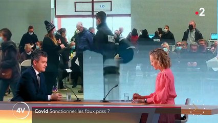 Coronavirus: Il circule en France 110.000 faux pass sanitaires anti-Covid - "Il y a eu plus d’une centaine d’interpellations sur les 400 enquêtes ouvertes", annonce Gérald Darmanin - VIDEO