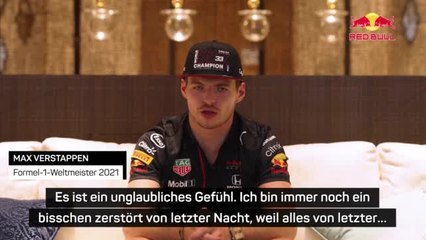Verstappen: "Alles, was nun kommt, ist ein Bonus"