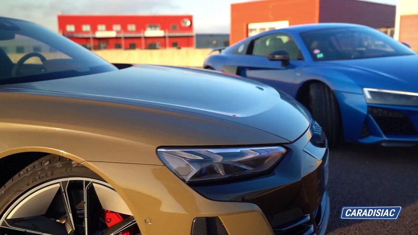 Comparatif - Audi R8 VS Audi RS E-Tron GT