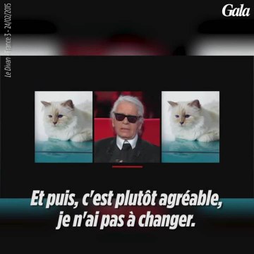 GALA VIDÉO - Quand Karl Lagerfled disait à Marc-Olivier Fogiel que Choupette était son héritière