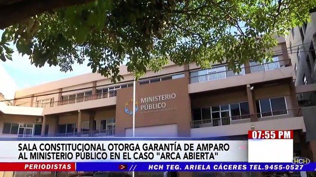 Sala de lo Constitucional otorga garantía de Amparo interpuesto por el Ministerio Público en el caso Arca Abierta