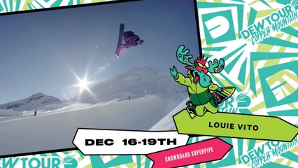 Louie Vito: Welcome to the Men’s Superpipe Competition | 2021 Dew Tour Copper