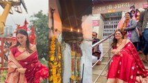 Shraddha Arya का Husband के Birthday पर Maihar Devi Mandir Darshan, पति रहे गायब | Boldsky