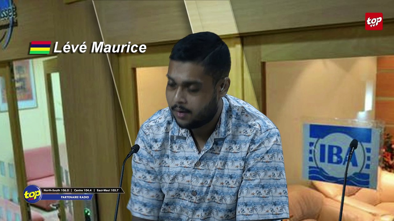 Lévé Maurice : Rallye contre l'IBA Act : Murvind Beetun reçoit Dev Sunnasy.