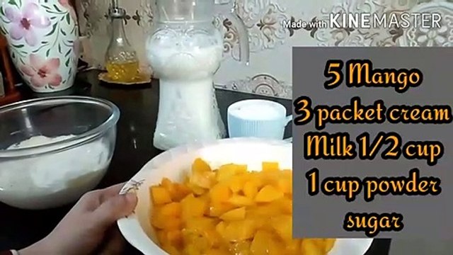 How To Make Mango Ice cream _ Creamy Homemade ice cream