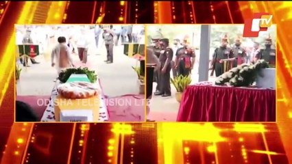 Download Video: Odia IAF Officer Rana Pratap's Body Brought To Bhubaneswar, Odisha CM Pays Tributes