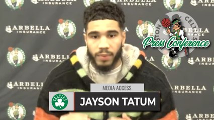 Jayson Tatum: “Everybody just has to look in the mirror & do a little bit more” | Postgame Interview