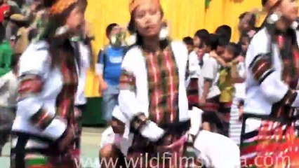 Bamboo Dance at the Chapchar Kut Festival