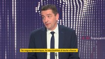 Covid-19 : le maire de Saint-Étienne Gaël Perdriau favorable à la vaccination obligatoire, dénonce 