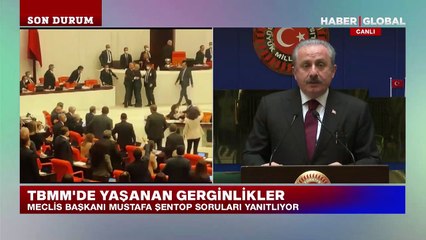 Meclis Başkanı Mustafa Şentop: Cumhurbaşkanı erken seçimle kendi süresini neden kısaltsın?