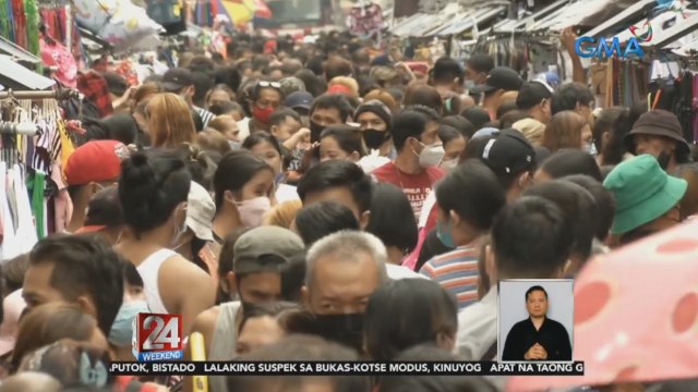 Mga mamimili sa Divisoria, dagsa dalawang linggo bago ang Pasko | 24 Oras Weekend