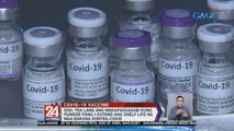 DOH: FDA lang ang makapagsasabi kung puwede pang i-extend ang shelf life ng mga bakuna kontra-COVID | 24 Oras Weekend