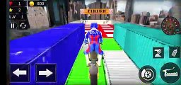 Dirt Bike Race Mega Ramp Jumps Xtreme Motorcycle _ Android Gameplay