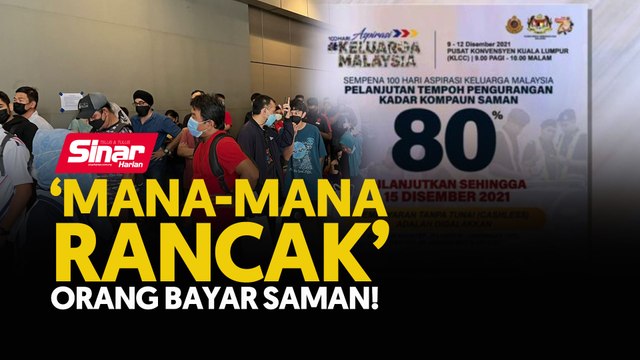 'Mana-mana rancak' orang bayar saman!