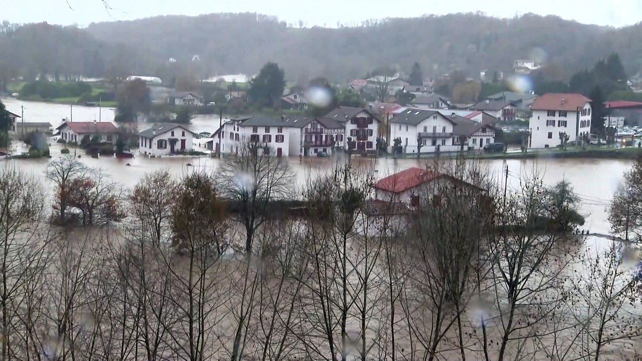 Graves inundaciones en el sudoeste de Francia