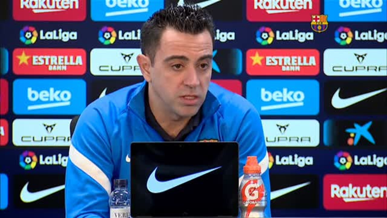 Xavi: "Mañana es otra final. No podemos perder ya más puntos"