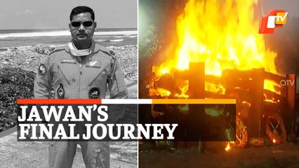 Coonoor Chopper Crash: Mortal Remains Of IAF Jawan Rana Pratap Das Consigned To Flames