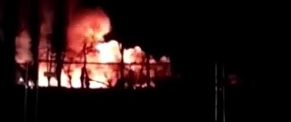 Yapton building fire