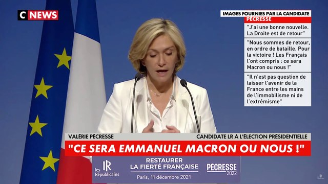 Valérie Pécresse : «c'est trop facile de mépriser la France tout en bénéficiant de ses largesses»
