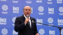 Memleket Partisi Genel Başkanı İnce eski partisi CHP'ye sert sözlerle yüklendi