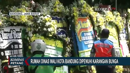 Ratusan Papan Bunga Jadi Lambang Dukacita yang Mendalam Atas Meninggalnya Oded M Danial