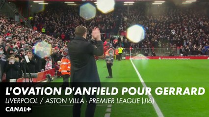 L'ovation d'Anfield pour Steven Gerrard