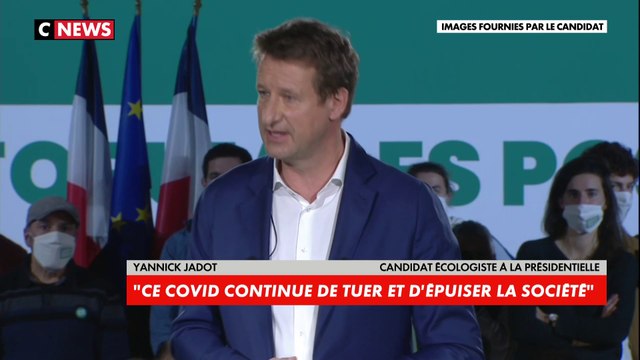 Yannick Jadot : «Ce Covid continue de tuer et d'épuiser la société»