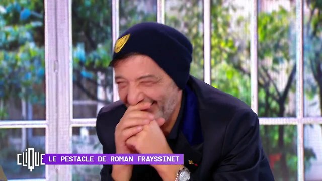 Mouloud Achour pleure de rire dans Clique sur Canal+