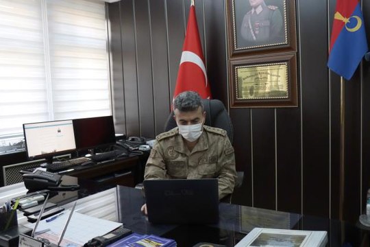 Adıyaman Jandarma Komutanı Yeşilyurt, AA'nın Yılın Fotoğrafları oylamasına katıldı