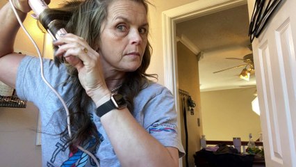 Rescued Raccoon Helps With Morning Routine
