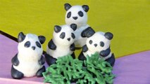 【かわいいメレンゲクッキー】パンダ／どうぶつ【Meringue Cookies 】Pandas /Animal 머랭쿠키・馬林糖