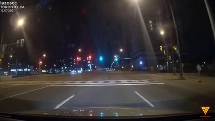 Cut off at Green Light — TORONTO, CA | Car Accident | Caught On Dashcam | Close Call | Footage Show