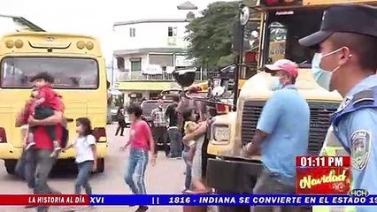 ¡Preventivamente! Bajo resguardo opera hoy la terminal de buses en mercado Jacaleapa
