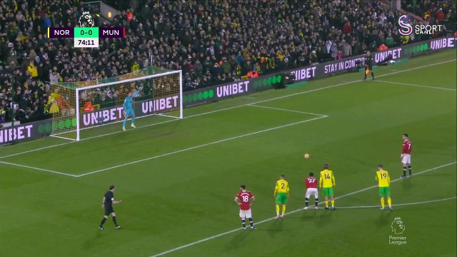 Cristiano Ronaldo Goal ~ Norwich vs Manchester United (0-1)