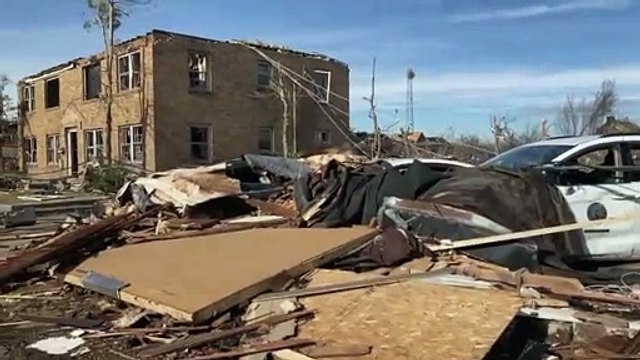 Tornades : la ville de Mayfield dans le Kentucky quasiment rayée de la carte