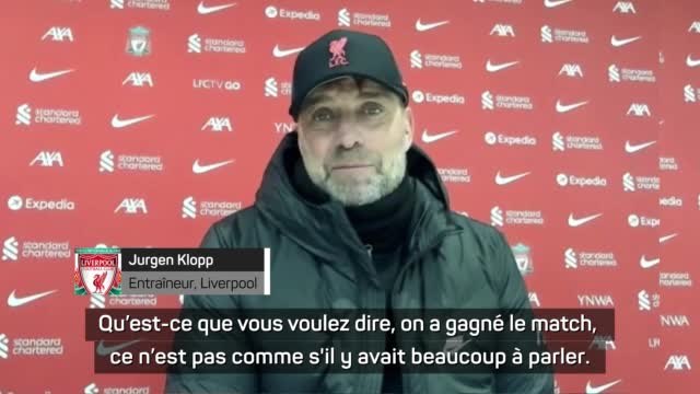 16e j. - Klopp : Aston Villa s'est battu très dur, poussé par Stevie Gerrard