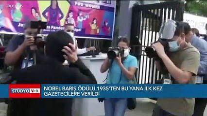 Gazetecilere 1935'ten Bu Yana İlk Nobel Ödülü