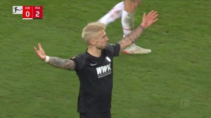 Dorsch piledriver helps Augsburg secure big win at Cologne