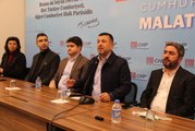 CHP Genel Başkan Yardımcıları Ağbaba ve Adıgüzel, Malatya'da temaslarda bulundu